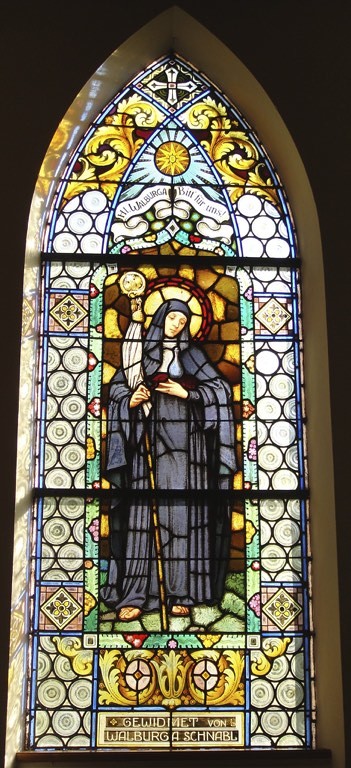 Pfarrkirche Unterlaussa / Pater Ulrich Diel OSB heilige Walburga